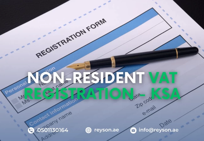 Non Resident VAT Registration in KSA