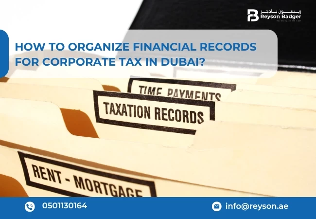 Organizing Financial Records