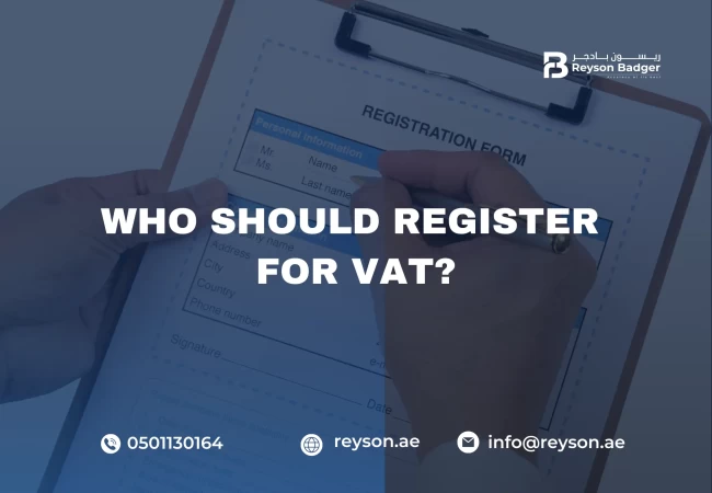 Who Should Register for VAT the UAE