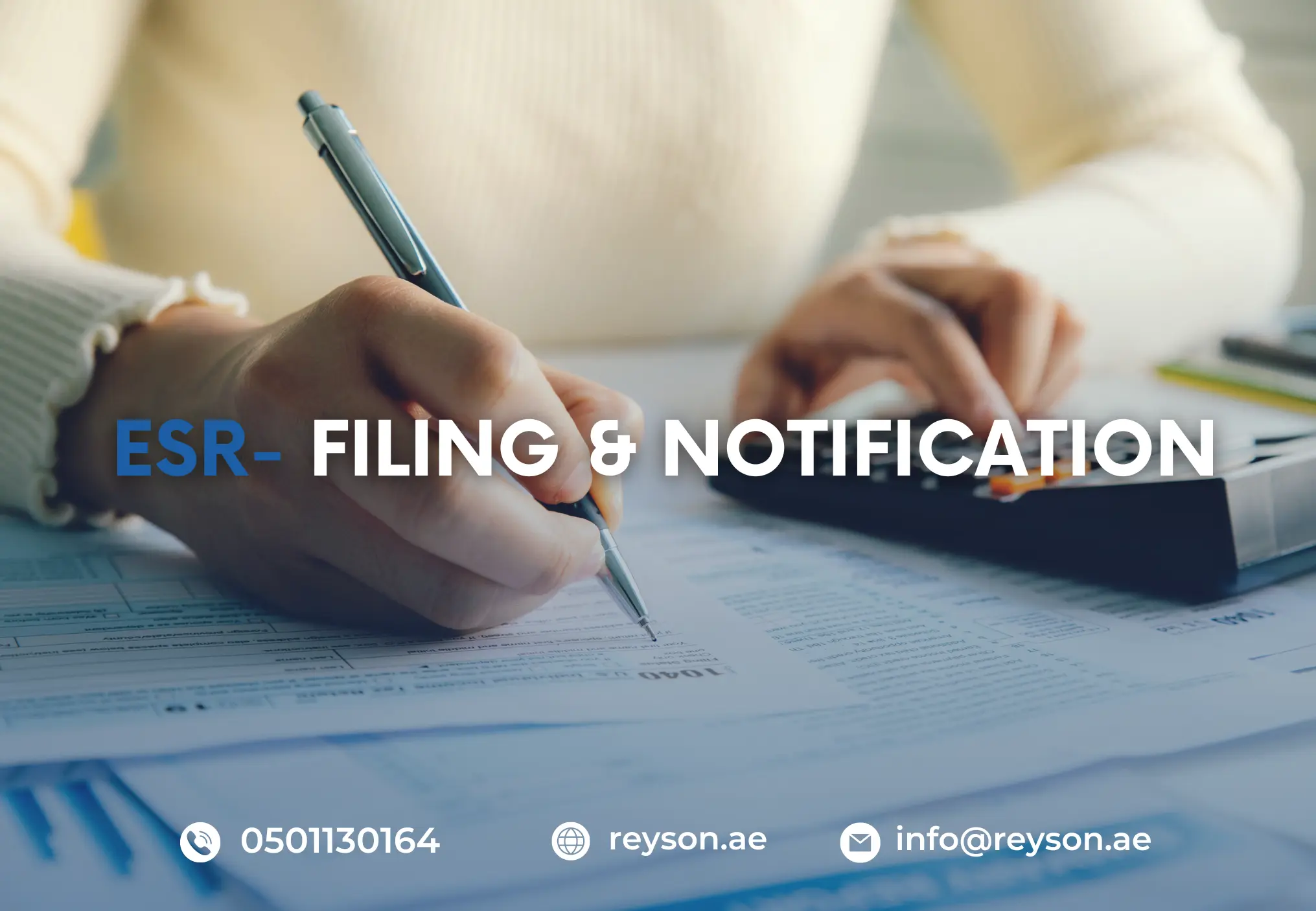 ESR Filing and Notification