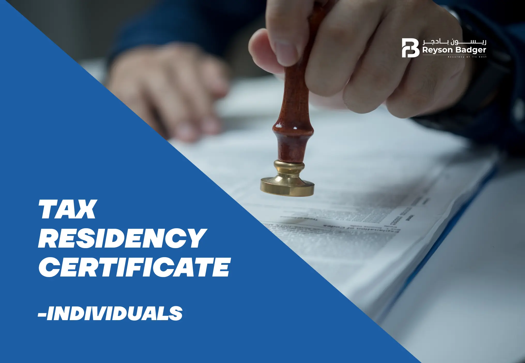 Tax Residency Certificate for Individuals