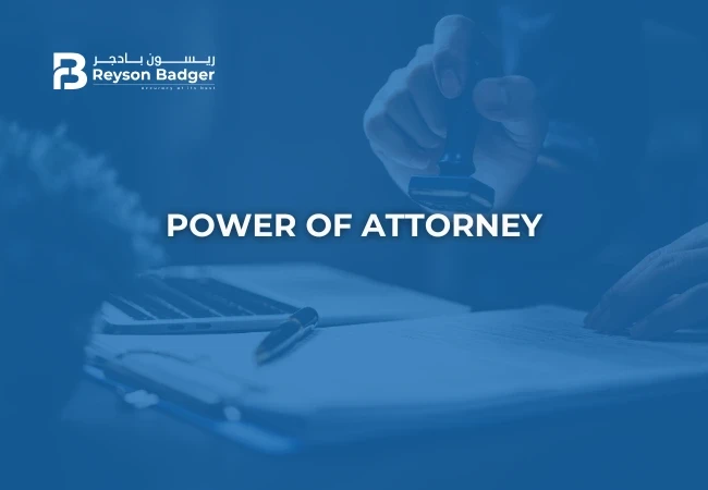 Power of Attorney