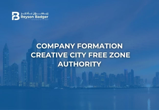 company formation in creative city free zone