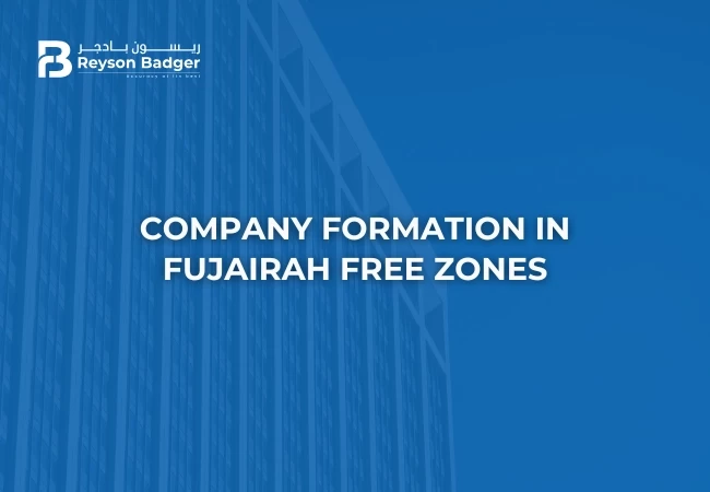 company formation fujairah free zone