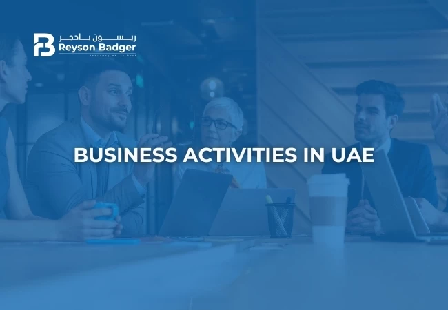 UAE business activities and licensing opportunities